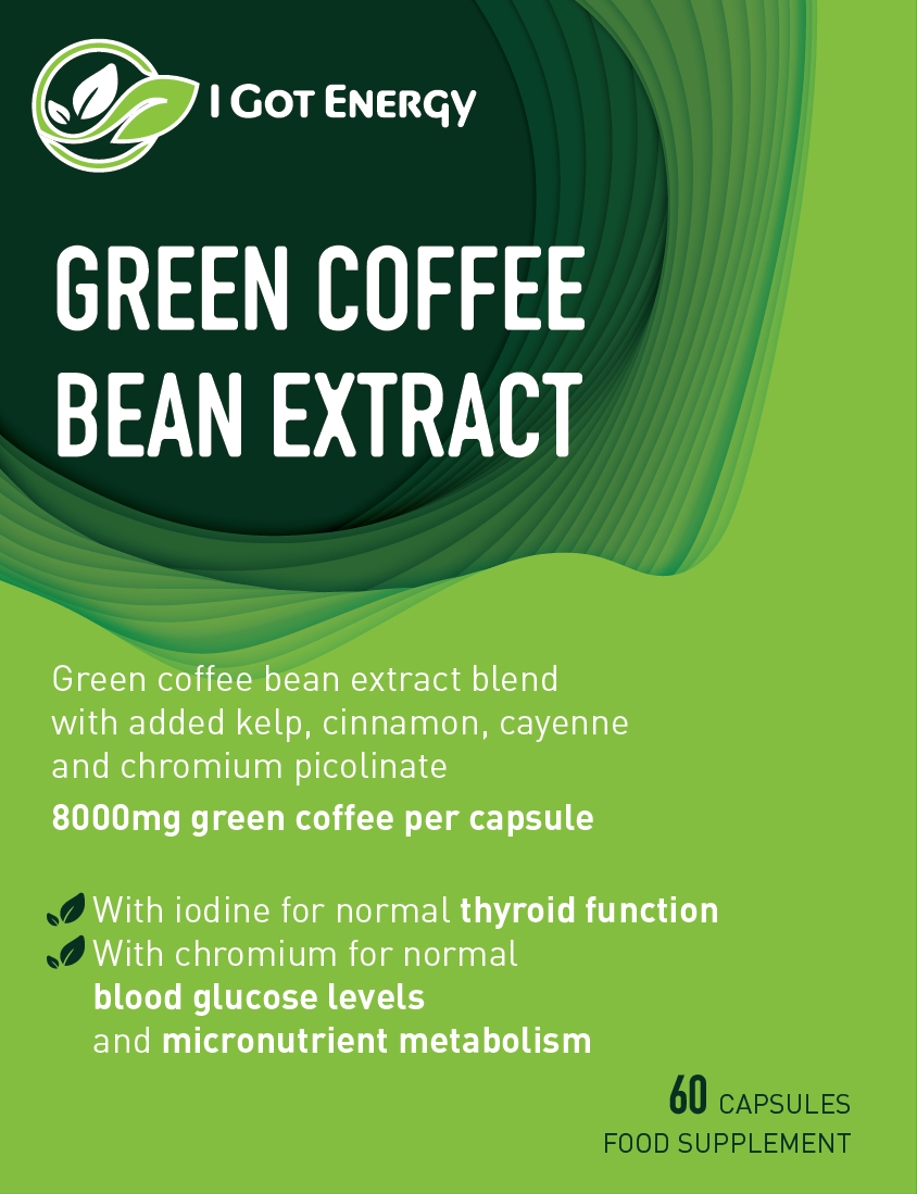 Green Coffee Bean Extract Capsules iGotEnergy UK