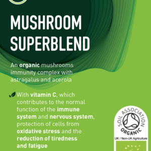 MUSHROOM SUPERBLEND: Boost Immunity and Enhance Wellness